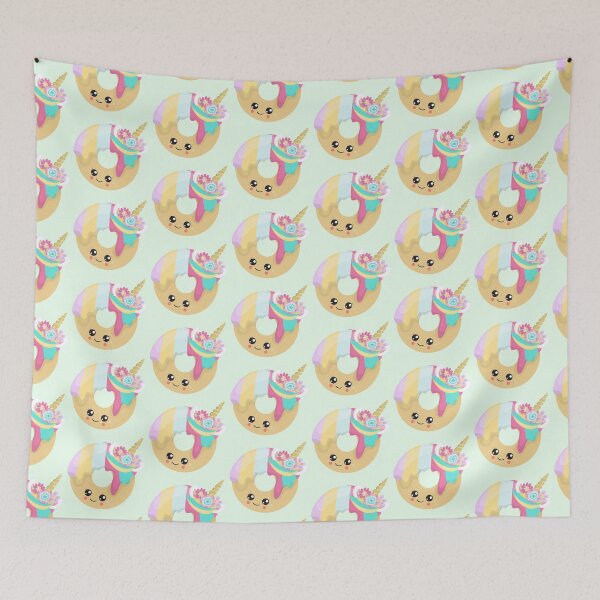 Item preview, Rainbow Donut Unicorn Wannabe designed and sold by Simplyy  Unique.