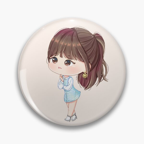 Item preview, IZ*ONE Hitomi Colour*Iz Chibi Fanart designed and sold by snowvy.