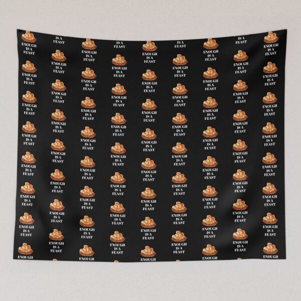 Item preview, Enough Is A Feast - Thanksgiving Gift Ideas designed and sold by WholesumArt.