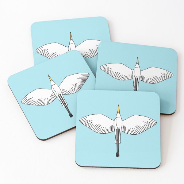 Item preview, Flying Egret designed and sold by BundaBear.