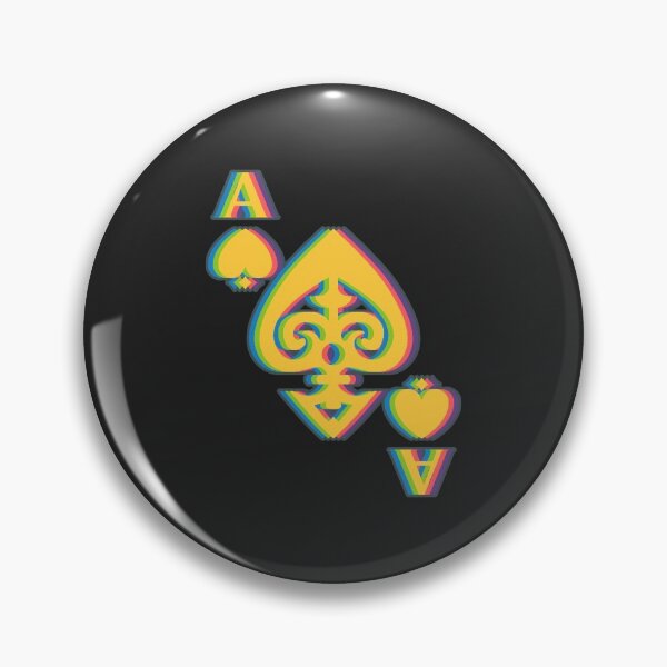 Item preview, Ace Of Spades Glitch - Golden Rainbow designed and sold by Chubuter.