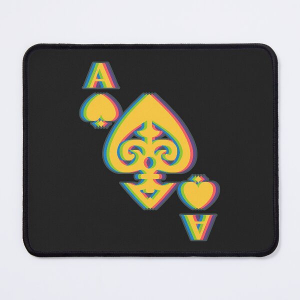 Item preview, Ace Of Spades Glitch - Golden Rainbow designed and sold by Chubuter.