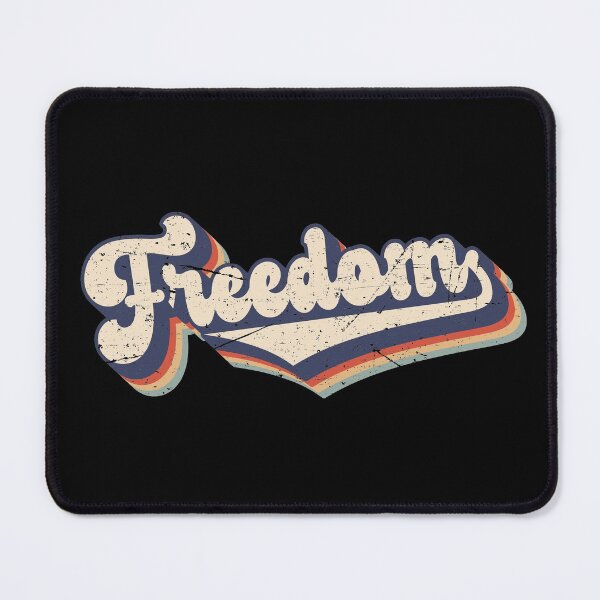 Item preview, Freedom Vintage Script Dropdown Weathered designed and sold by samah82.