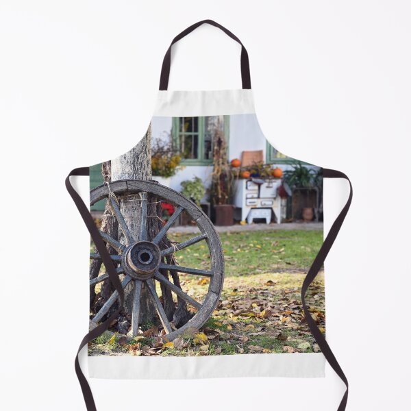 Item preview, an old wooden wheel in the farm yard designed and sold by goceris.