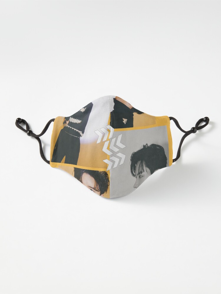 jhope yellow and black aesthetic  Mask for Sale by gminforever5