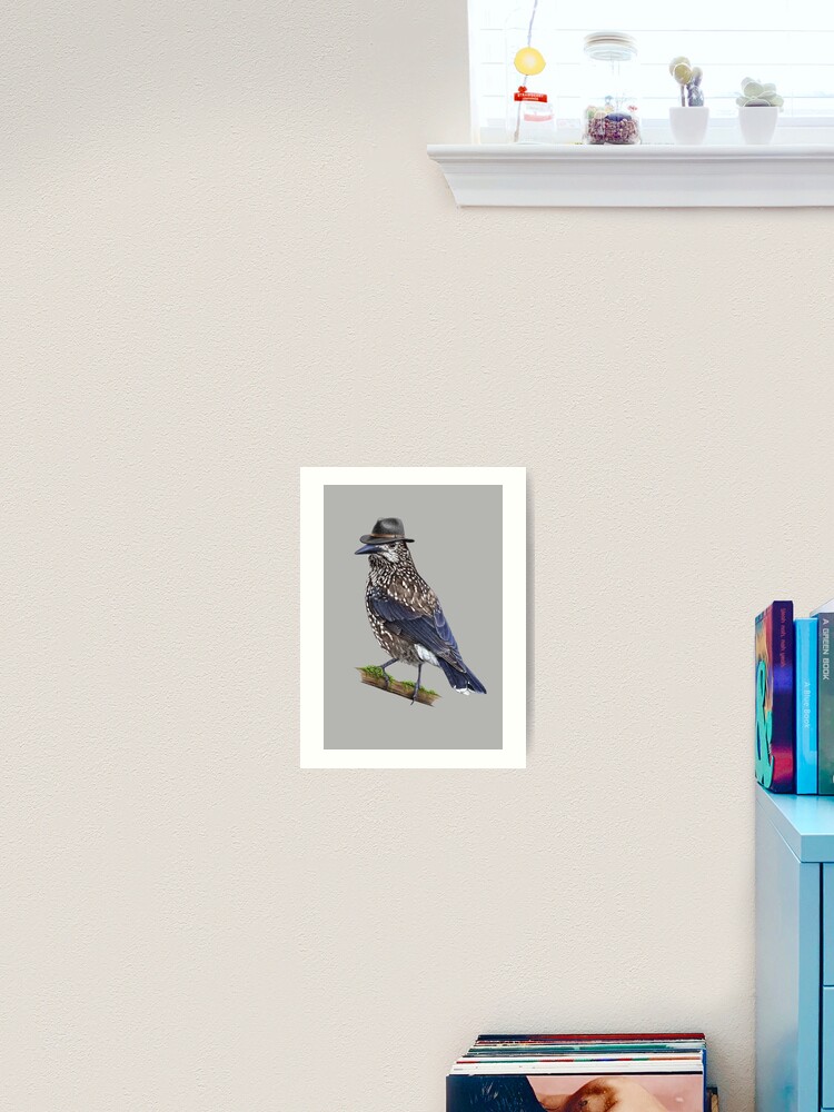Thumbnail 2 of 3, Art Print, Spotted nutcracker designed and sold by Nemonvmv.