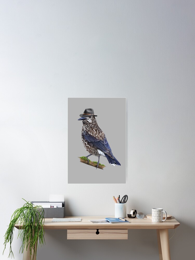 Thumbnail 2 of 3, Poster, Spotted nutcracker designed and sold by Nemonvmv.