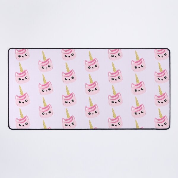 Item preview, Kawaii Unicorn Cat Caticorn Pretty Pastel Pink Blushing Animals designed and sold by Simplyy Unique.