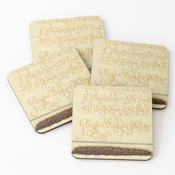 Item preview, Naturalist Manuscript: Insect and Calligraphy Illumination by Joris Hoefnagel designed and sold by Naturalist Prints.
