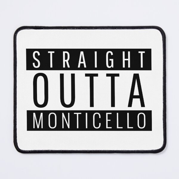 Item preview, Straight Outta Monticello Minnesota designed and sold by Teelogic.