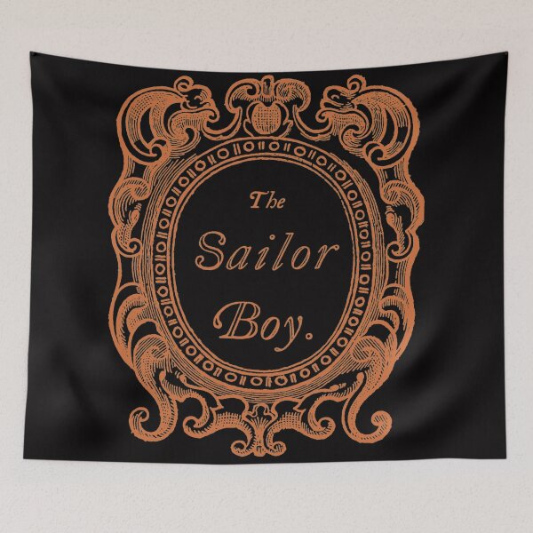 Item preview, The Sailor Boy Graphic Design designed and sold by JoyforU.