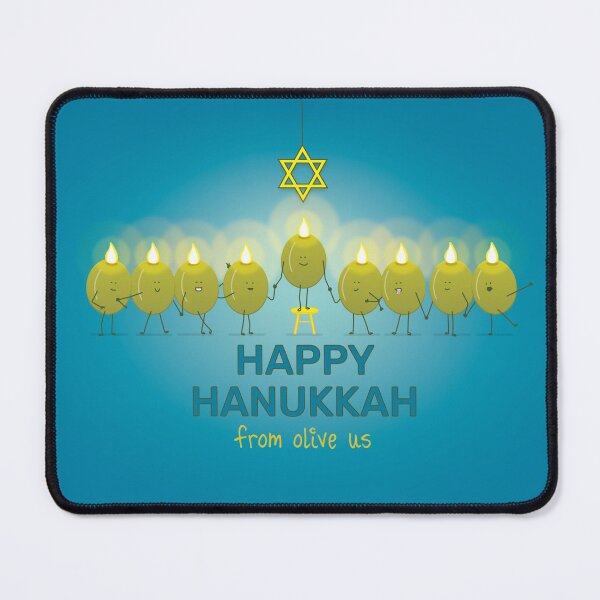 Item preview, Olive Hanukkah Menorah designed and sold by SanfordStudio.