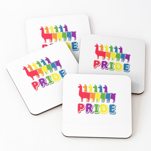 Item preview,  LLAMA  PRIDE  designed and sold by DiscoVibes.