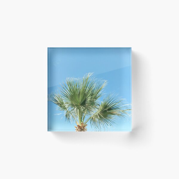 Item preview, Blue Summer Sky And Palm designed and sold by SunriseAndHoney.