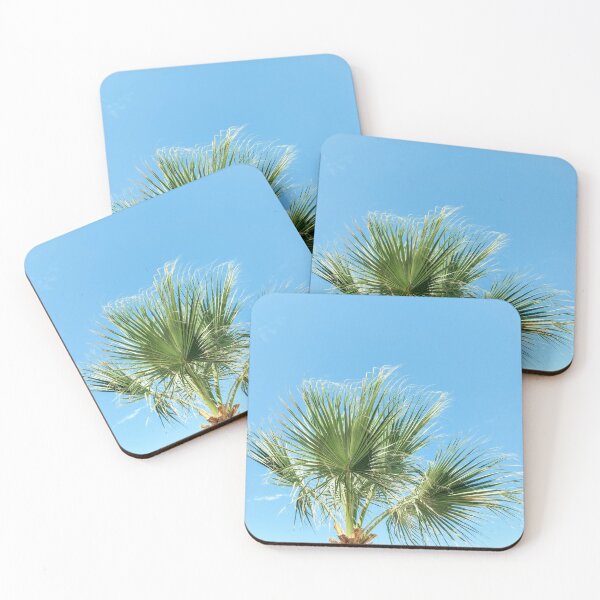Item preview, Blue Summer Sky And Palm designed and sold by SunriseAndHoney.