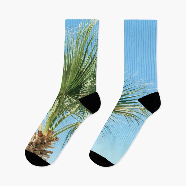 Item preview, Blue Summer Sky And Palm designed and sold by SunriseAndHoney.