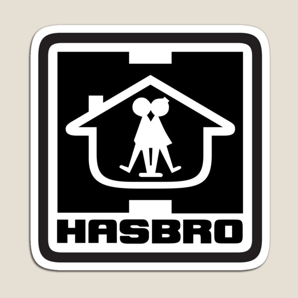 Hasbro Vintage Retro Logo Magnet