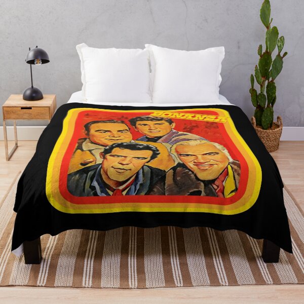 Bonanza Western Throw Blanket