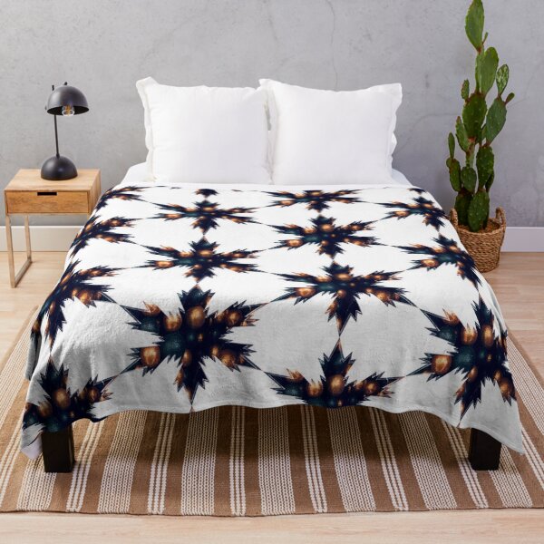 Item preview, Black Gold snowflakes by Iritof designed and sold by iritof.