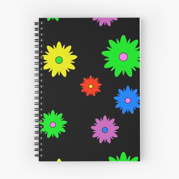 Item preview, Hippy Colorful Flowers pattern designed and sold by Design-Focus.