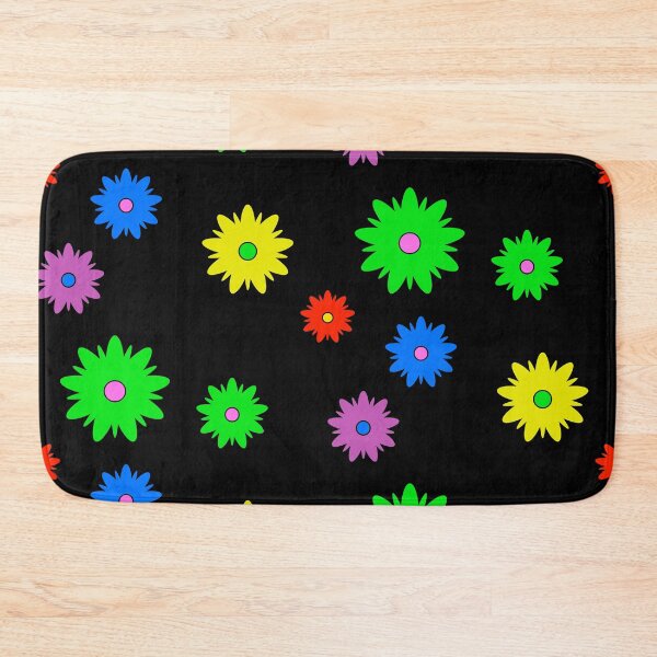 Item preview, Hippy Colorful Flowers pattern designed and sold by Design-Focus.