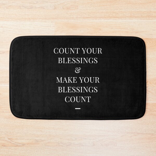 Item preview, Count Your Blessings & Make Your Blessings Count designed and sold by WholesumArt.