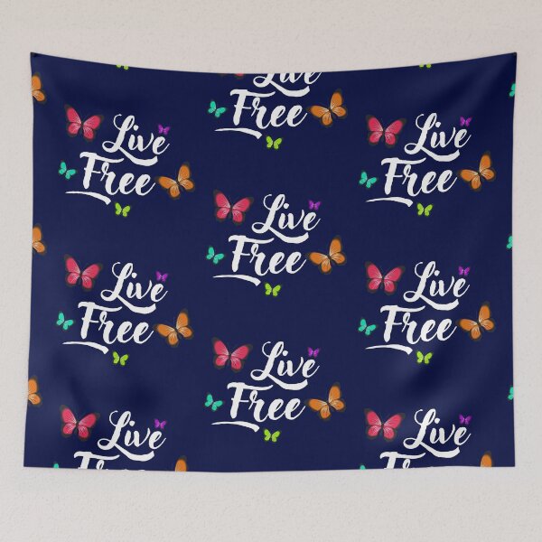 Item preview, Live Free Inspirational Quote designed and sold by chahakisha.