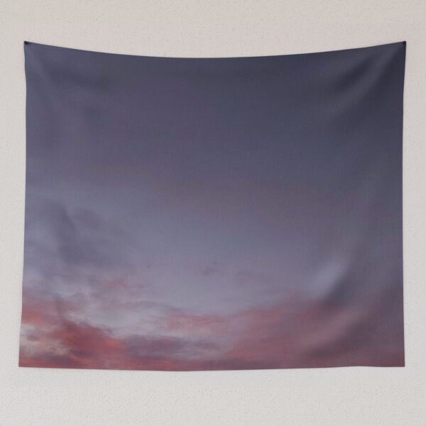 Item preview, Blue and pink winter sky  designed and sold by SunriseAndHoney.