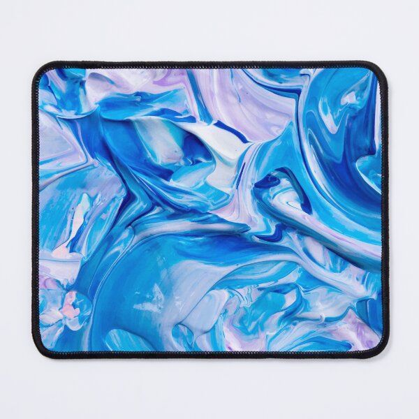 Item preview, Blue paint textured background vector aesthetic DIY experimental art designed and sold by Johnathan van Wyk.