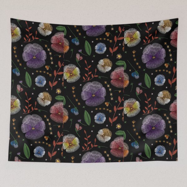 Item preview, Vintage Flowerpattern designed and sold by WoodburyLake.