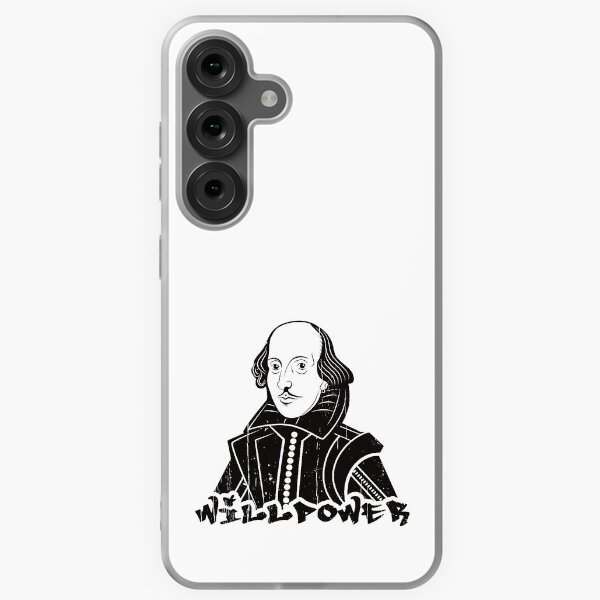 Item preview, Willpower Will Shakespeare Portrait designed and sold by Happy Puppy Print On Demand.