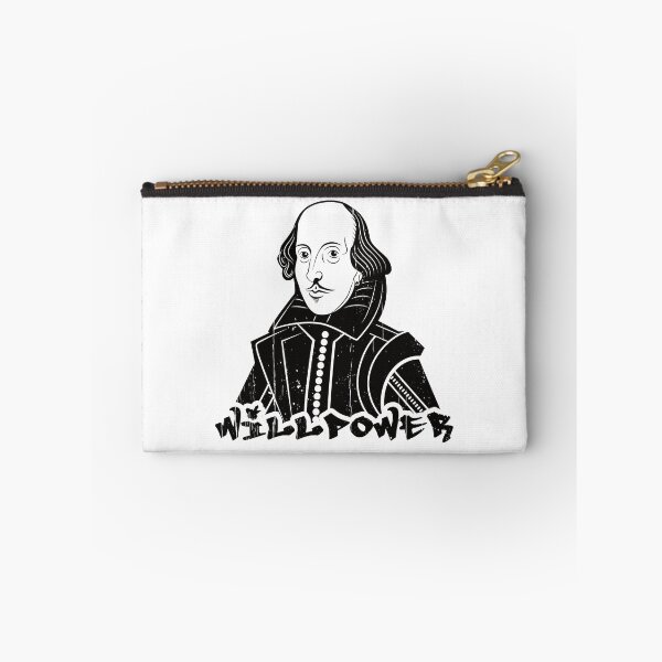 Item preview, Willpower Will Shakespeare Portrait designed and sold by Happy Puppy Print On Demand.