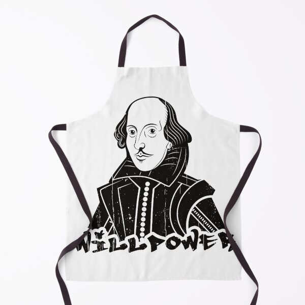 Item preview, Willpower Will Shakespeare Portrait designed and sold by Happy Puppy Print On Demand.