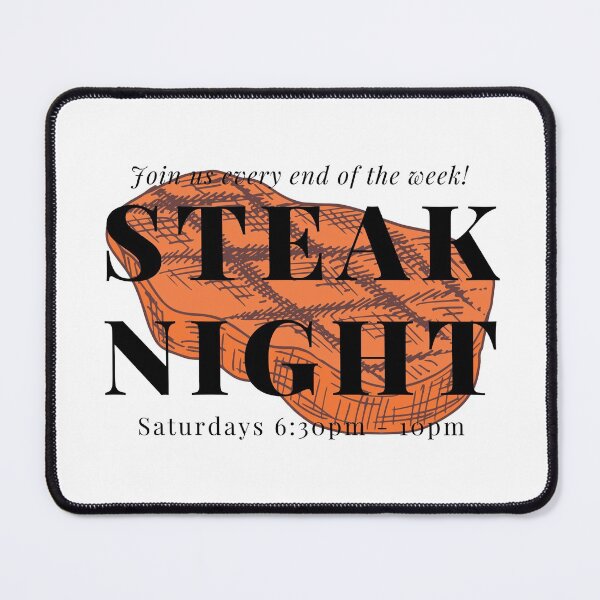 Item preview, Steak Night designed and sold by Joricherry.