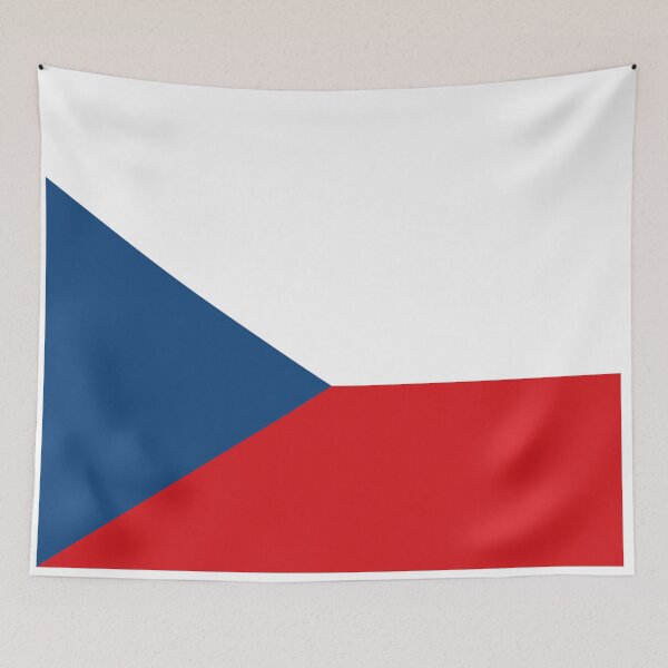 Item preview, Czech Republic Flag designed and sold by WorldFlagCo.
