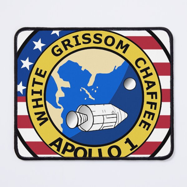 Item preview, Parche de la misión Apolo 1 designed and sold by gostickerverse.