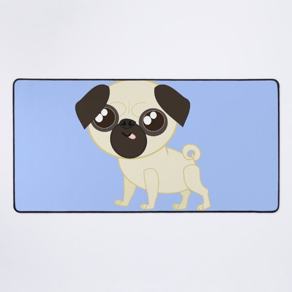Item preview, Pug. I Love Little Pug. Cyrillic Lettering. Russian designed and sold by NorroenDyrd.