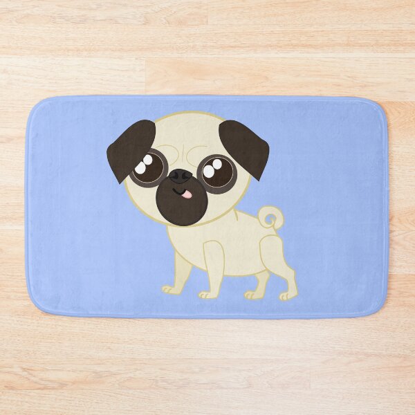 Item preview, Pug. I Love Little Pug. Cyrillic Lettering. Russian designed and sold by NorroenDyrd.