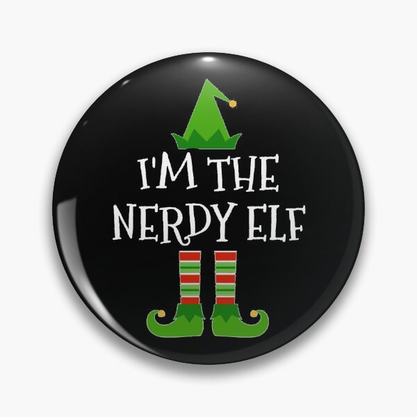 Item preview, I'm The Nerdy Elf Matching Family Group Christmas graphic designed and sold by TopRatedDesigns.