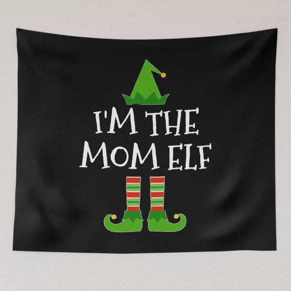 Item preview, I'm The Mom Elf Matching Family Group Christmas design designed and sold by TopRatedDesigns.