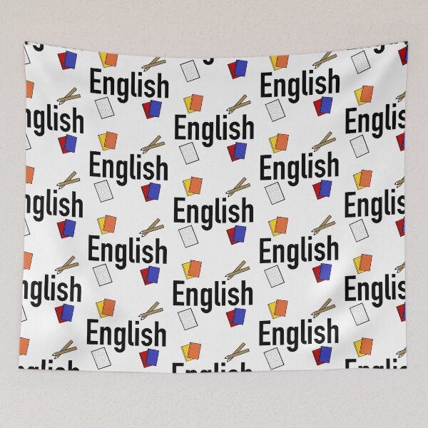 Item preview, English And English Equipment- English Books designed and sold by ArtbyLucy27.