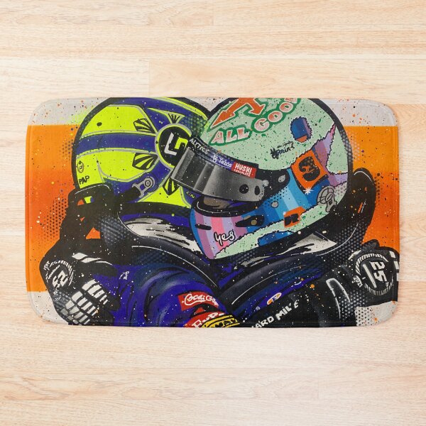 Item preview, McLaren, Monza 2021, Lando Norris & Daniel Ricciardo - Graffiti Paiting by DRAutoArt designed and sold by DRAutoArt.