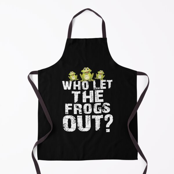 Item preview, Frog Lover Who Let The Frogs Out? Distressed Funny Frog Catcher designed and sold by niftee.
