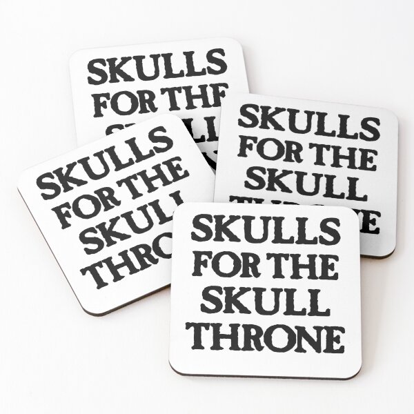 Item preview, Skulls for the Skull Throne (dark) designed and sold by conform.