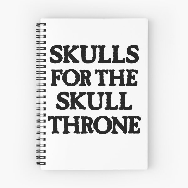 Item preview, Skulls for the Skull Throne (dark) designed and sold by conform.