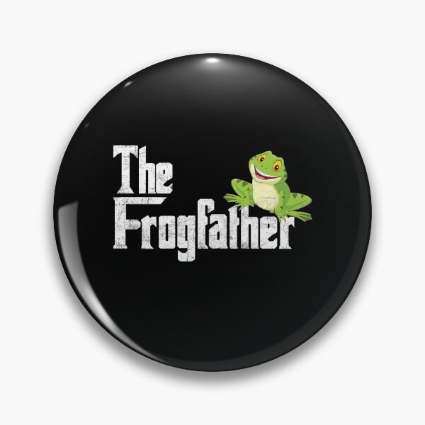 Item preview, The Frog Father Distressed Funny Frog Catcher designed and sold by niftee.