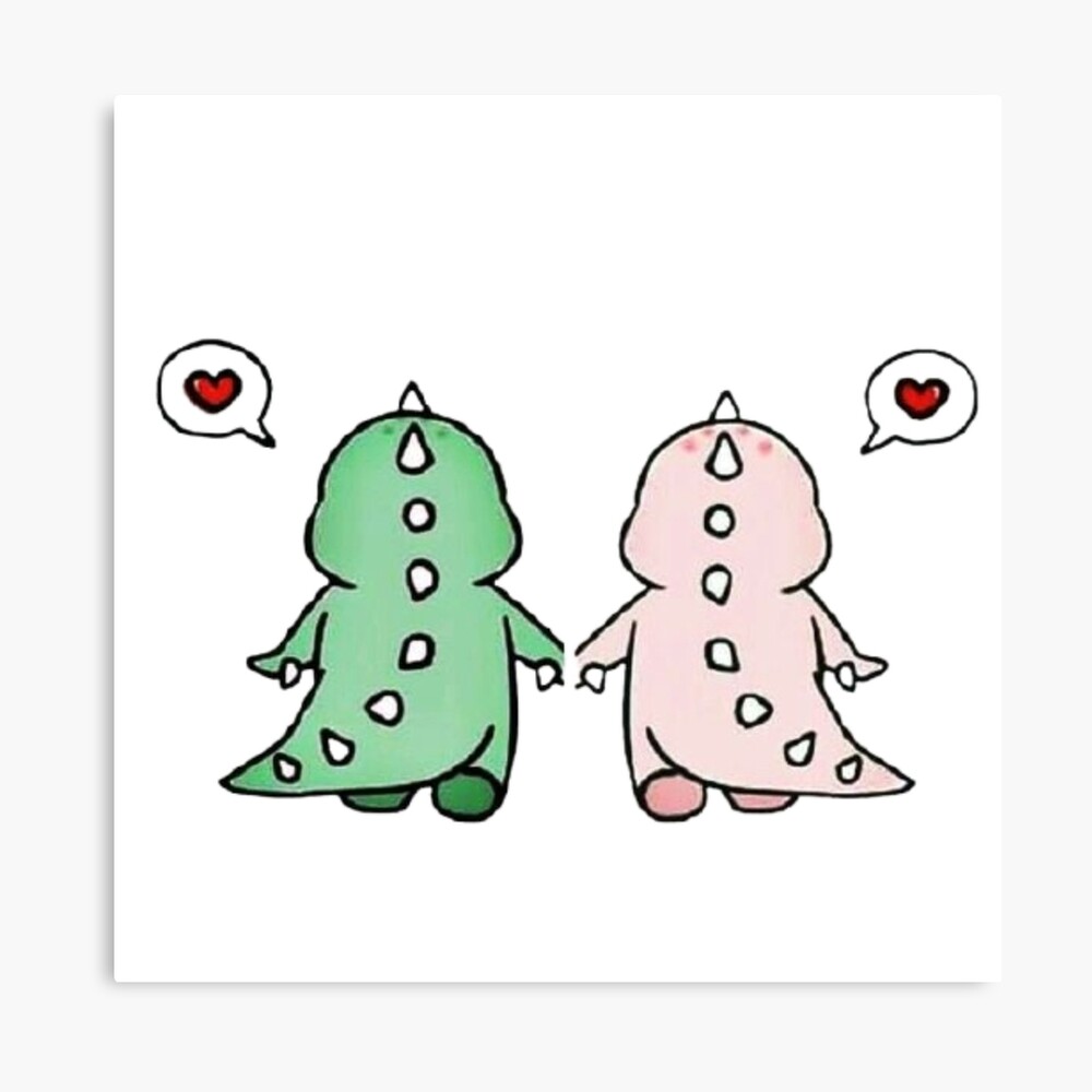 Dinosaur love là một bức tranh vẽ tay đáng yêu về tình yêu giữa hai con khủng long. Sự kết hợp giữa phong cách đáng yêu, cách sắp xếp gọn gàng và sự tinh tế trong nét vẽ đã tạo ra một bức tranh tuyệt đẹp và đầy cảm xúc. Nếu bạn là người yêu thích động vật hoặc đơn giản chỉ là một fan hâm mộ của nghệ thuật vẽ tranh, hãy xem qua bức tranh này và cảm nhận sự độc đáo của nó.