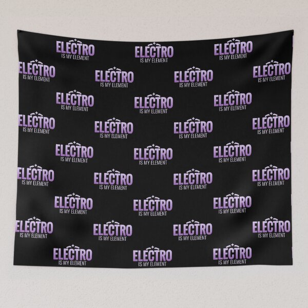 Item preview, Genshin Impact Electro es mi elemento | Regalo perfecto designed and sold by tashia68.
