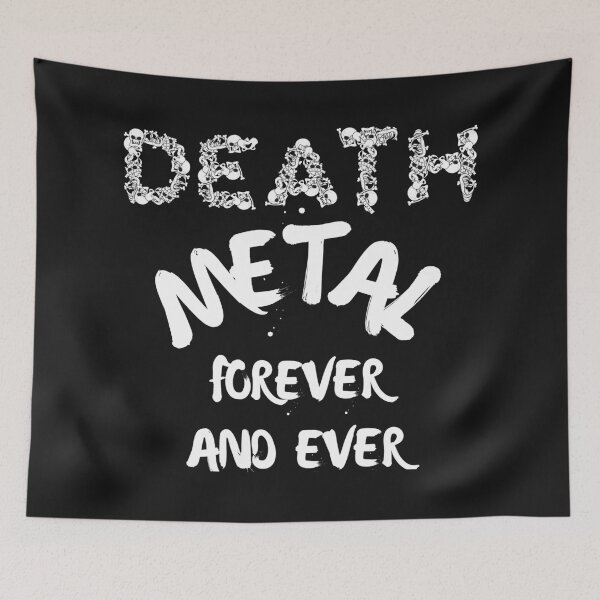 Item preview, DEATH Metal Forever and Ever designed and sold by MetalRockProg.