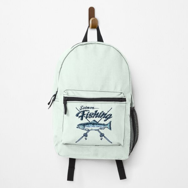 Item preview, Happy Salmon Fishing designed and sold by Vector Scout Lab.